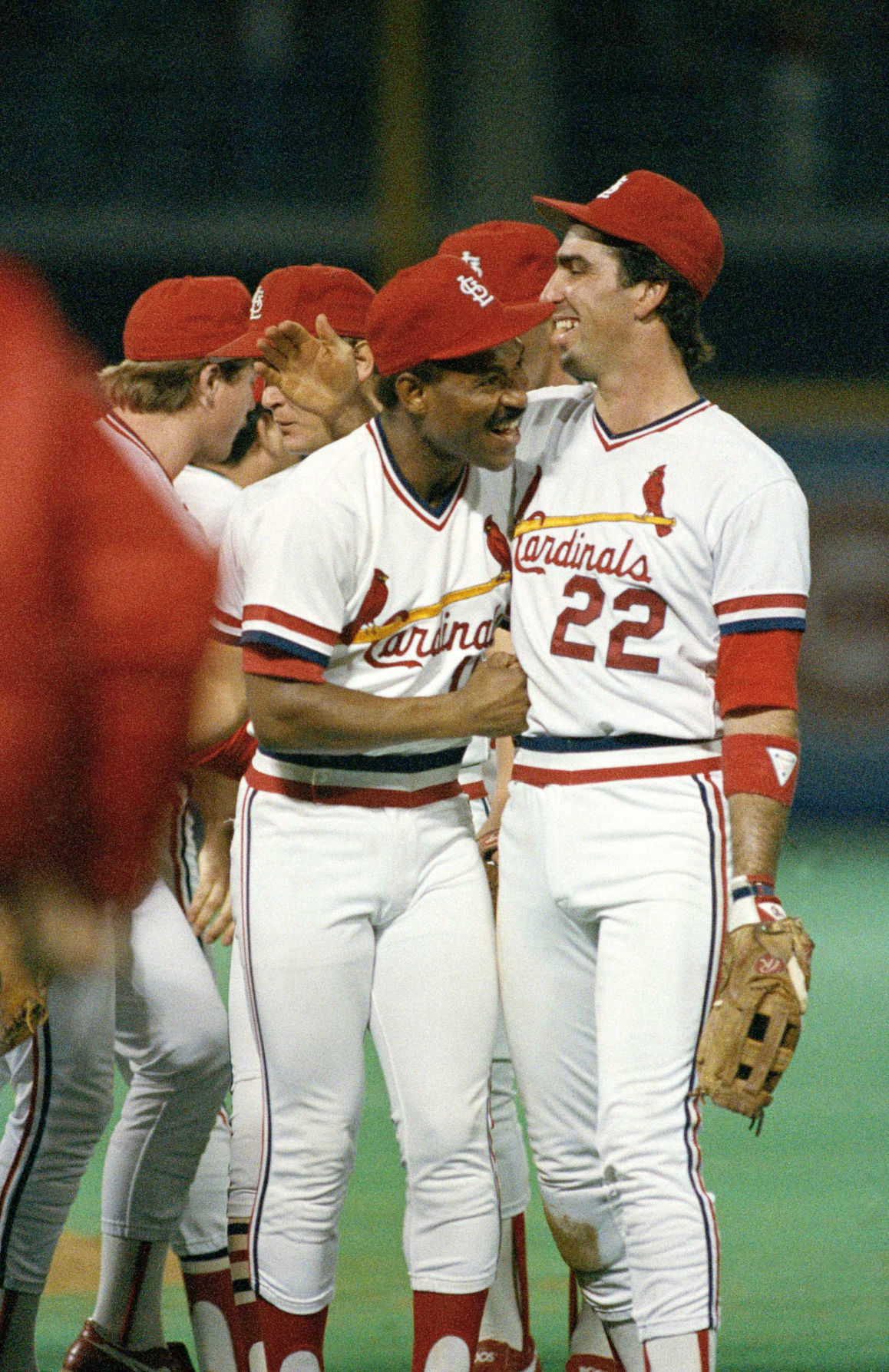 NL Playoffs Cardinals Dodgers 1985